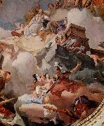 Giovanni Battista Tiepolo Apotheosis of Spain in Royal Palace of Madrid. oil